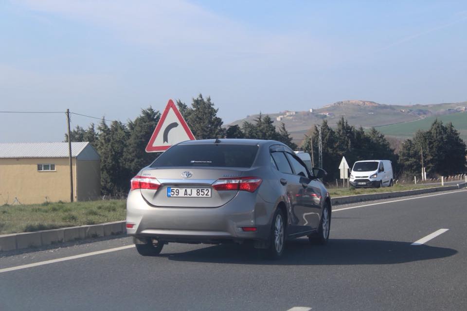 Çorlu buluşmasına giderken